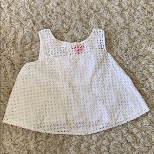 ‼️LILLY FOR TARGET‼️ juniors/girls eyelet crop top